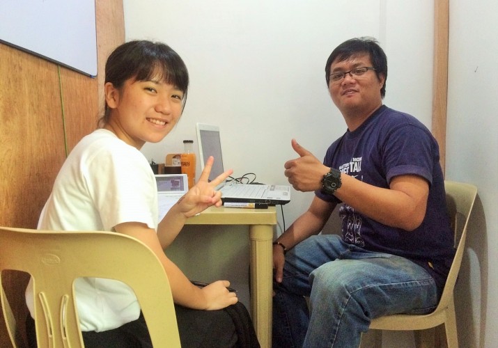 マンツー授業４