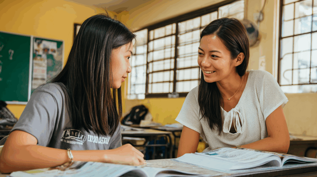 Studying in the Philippines with no English skills