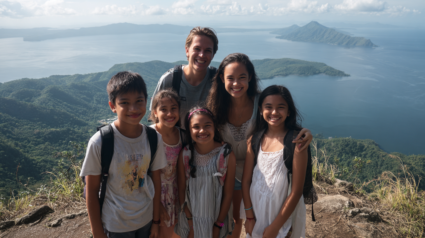 Parent and child study abroad for one week