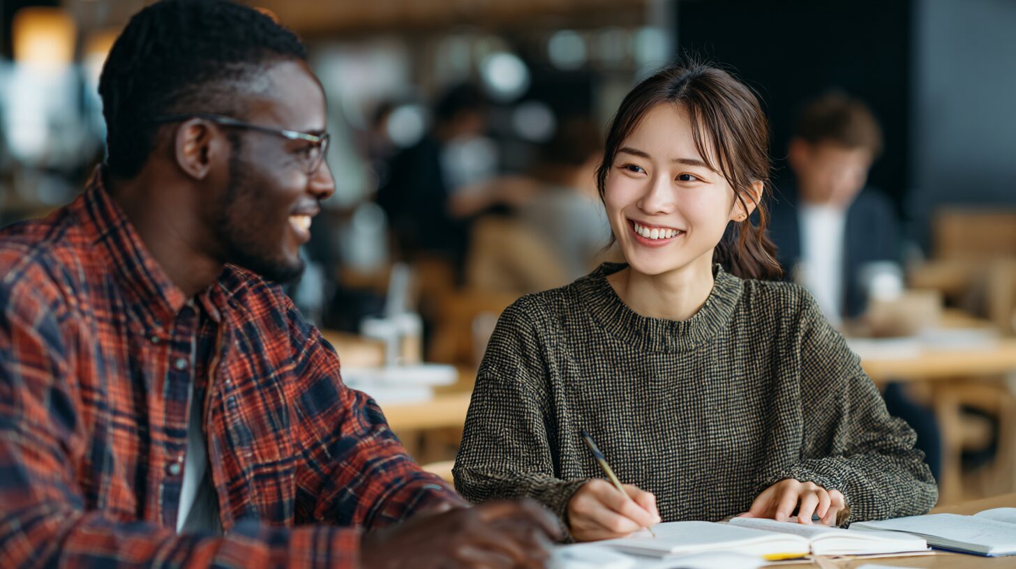A realistic photo of a young Japanese man standing confidently on an international school campus, holding a backpack and looking forward with determination. Warm sunrise light symbolizes a new beginning. Natural facial expression, casual clothing, cinematic soft lighting, hopeful and inspiring mood. Highly detailed, clean color grading. aspect ratio 16:9, style raw.