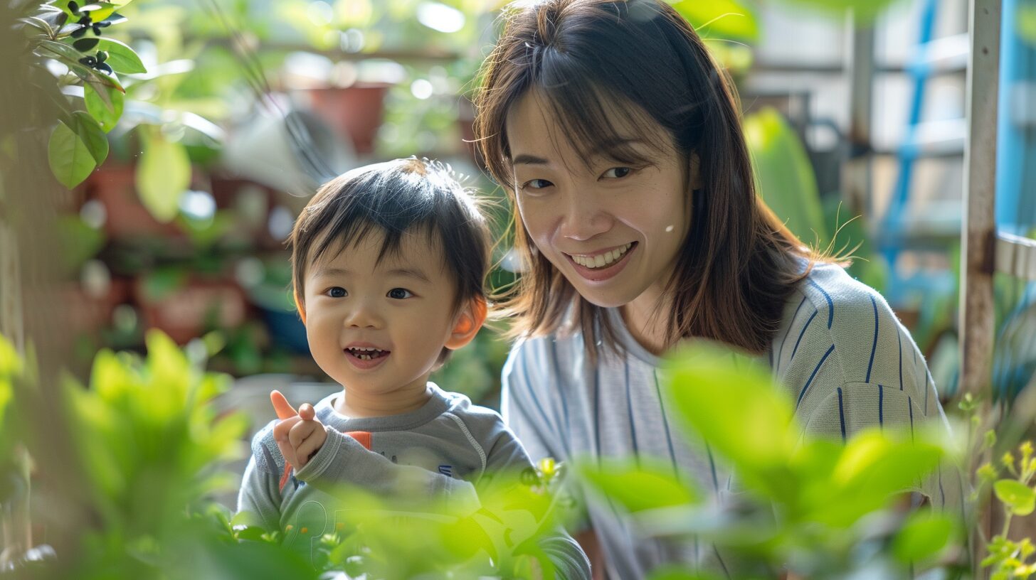 住居費の地域別比較を楽しむ親子留学の様子