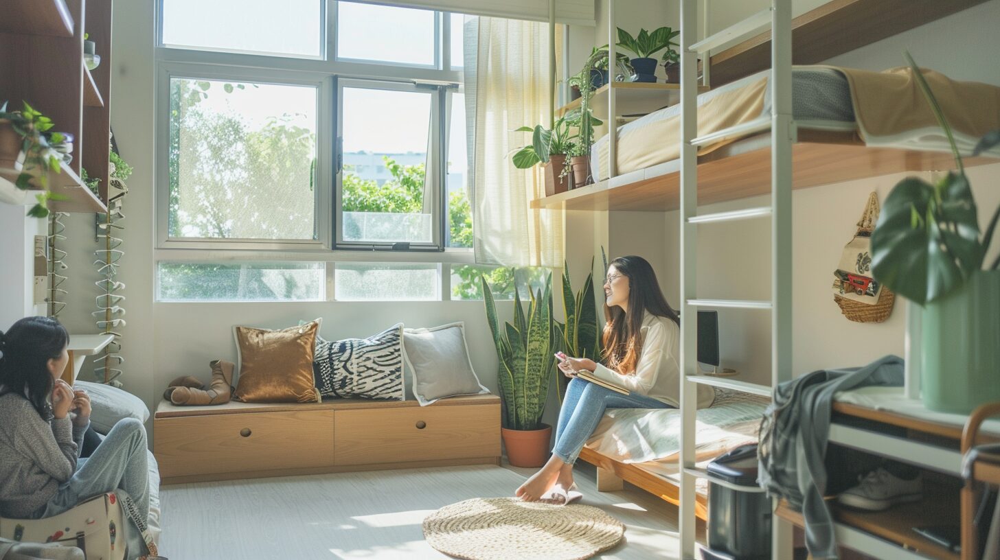 はじめにを楽しむ親子留学の様子