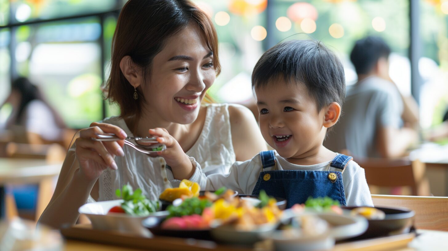 現地費用を抑える実践的な節約術を楽しむ親子留学の様子