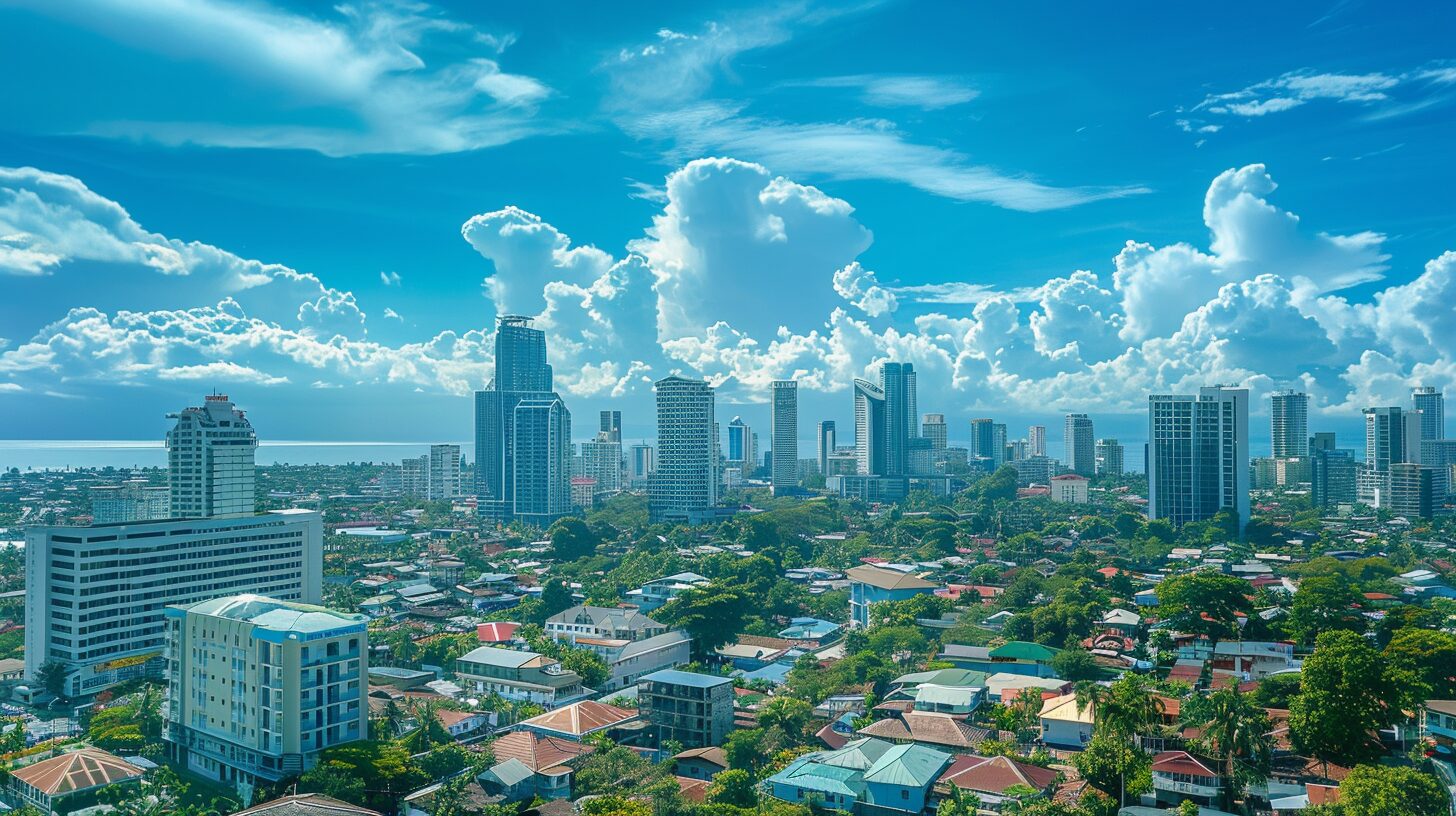 英語学習効果と日本人特有の課題のフィリピンの風景