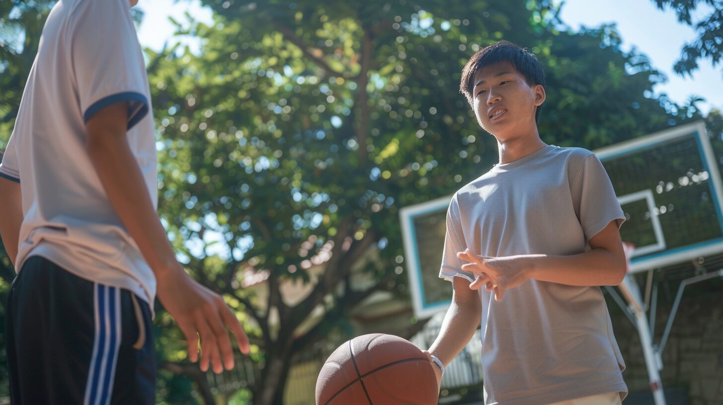 はじめにに取り組む中高生の様子