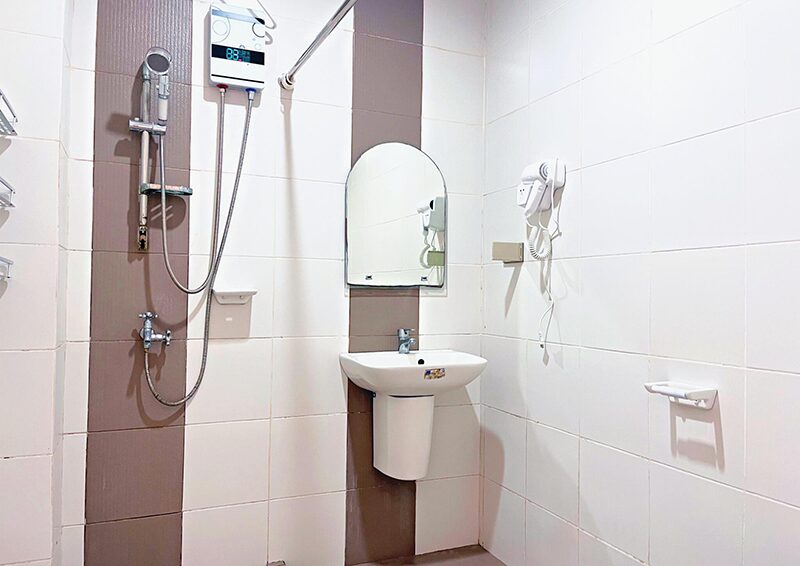 GLC学校の寮のバスルーム