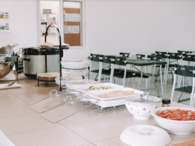 WE Academyの食事
